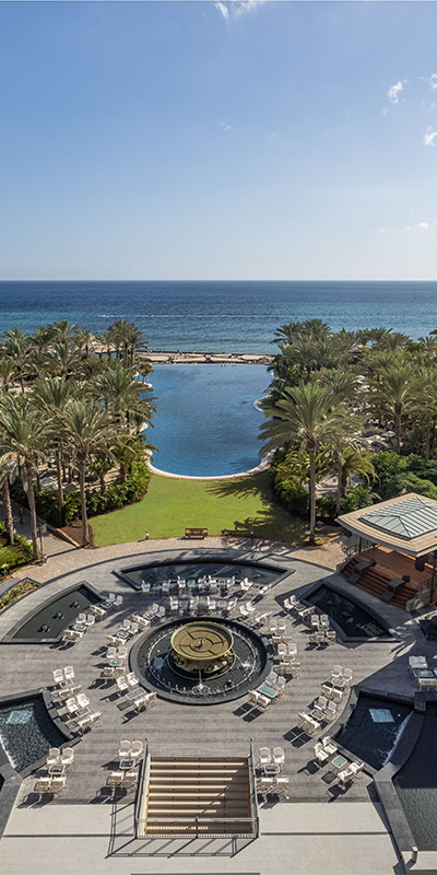  Emblematisches Bild des Lago-Pools im Hotel Lopesan Costa Meloneras, Resort & Spa auf Gran Canaria 
